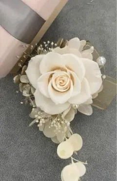 再販　コサージュ　プリザーブドフラワーコサージュ　入学入園卒業にお勧め