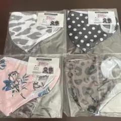 可愛い水着素材ファッションマスク（S）4枚セット 商品No.F