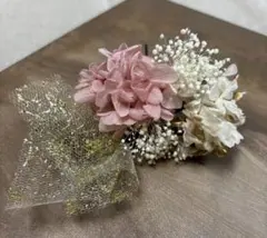 K36 ドライフラワー髪飾りヘッドドレス　成人式結婚式前撮り卒業式祭り浴衣七五三