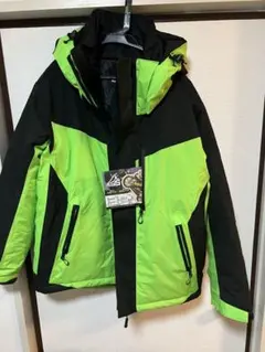 ワークマン　イージス防水防寒スーツ上下　ライムグリーン　L