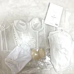 マタニティ用　結婚式　ホワイト ブライダルインナーセット