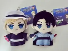 セット売り 進撃の巨人　縁日　ぬいぐるみ エルヴィン＆リヴァイ