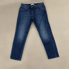 y*m様 UNIQLO ダークブルーストレートジーンズ 73