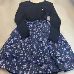 花柄七分袖ワンピース　ケイトスペード　150