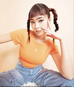 SPIRALGIRL×BTTF♡ 【MLB】パット付きバックオープンロゴトップスのサムネイル