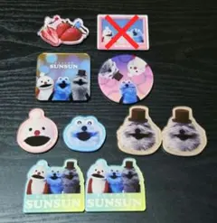 パペットスンスン キャラクターマグネッツ マグネット 【バラ売り・まとめ売り☆】