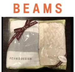 新品　beam ハンドタオル　フェイスタオル　セット　ビームスのサムネイル