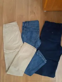 【３点セット】GAPKIDS他パンツ３点セットキッズ140～160