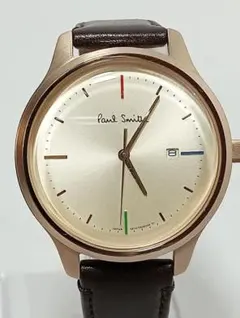 Paul Smith クロノグラフ 腕時計 ゴールド ブラウン - メルカリ