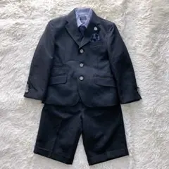 ミチコロンドン フォーマルスーツ 120cm 男の子 卒園式　入学式　発表会　黒