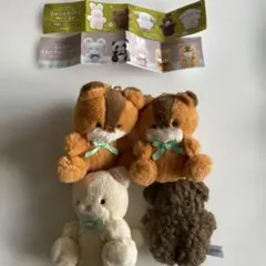 Bleu Bleuet ねこ　うさのすけのふわふわもふもふ　ぬいぐるみ　ガチャ