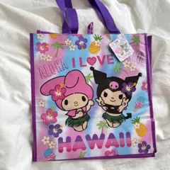 ハワイ限定　ABCストア限定　エコトート　日焼けクロミ　日焼けMY MELODY