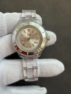 ICE WATCH スケルトン　アナログ 腕時計　ほぼ未使用　美品のサムネイル