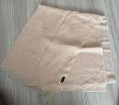 新品未使用　UNTITLED ベージュ ストール フリンジ付き