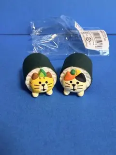 デコレコンコンブル　巻き寿司にゃん　トラ　三毛のサムネイル