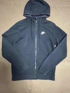 Nike ネイビー フード付きパーカー
