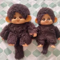極希少】46cm TOHO まごころの人形 大助くん ＆ モンチッチ風 お猿