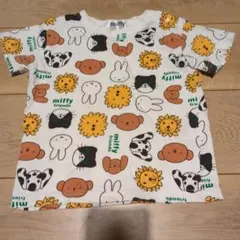 miffy 動物柄 Tシャツ サイズ90