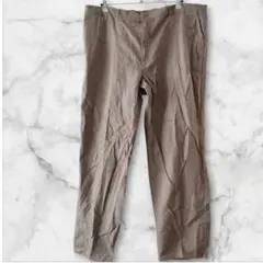 ✨１点物✨ベージュ カジュアルパンツ ユニセックス ボトムス 大きめサイズ