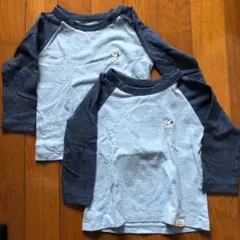 長袖　Tシャツ　双子　スヌーピー