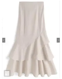 グレイル　ティアードフリルアシンメトリーマーメイドスカート[gc300]