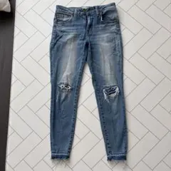 AZUL ダメージ加工 スキニーデニムパンツのサムネイル