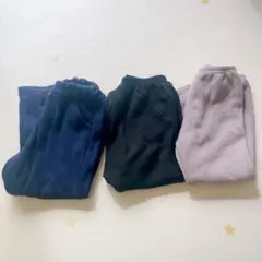 長ズボン ネイビー・ブラック・グレー95.100cm　3点セット