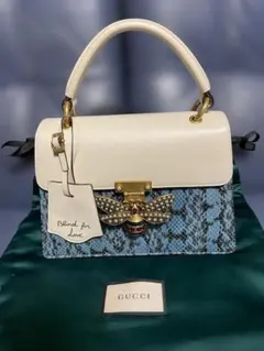 0011□ 顧客注文限定 新品 GUCCI クイーンマーガレット ハンドバッグ 