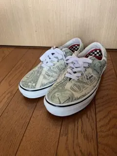 VANS 90年代 スカルパイレーツ サイドテープ USA製 ダメージ レア
