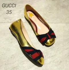 美品 GUCCI フラットシューズ ローファーのサムネイル