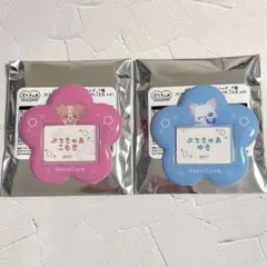 ぷちきゅあ＊お名前バッジ＊こむぎ&ユキ