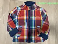 トミーフィルフィガーリバーシブルブルゾンチェック100cm110cm