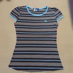 ぴ*)様 バーバリー　ロンドン　ストライプ 半袖Tシャツ 黒と青