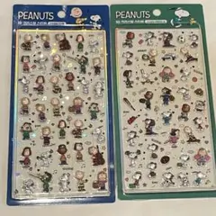 【韓国限定】ボンボンドロップシール　スヌーピー　PEANUTS 3D ぷっくり