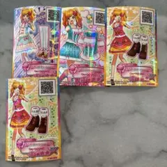アイカツオンパレード カード オレンジサマーアドベンチャー - メルカリ