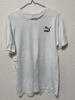 PUMA ホワイト Tシャツ グラフィックプリント