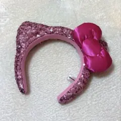 ユニバ　キティ　カチューシャ　スパンコール