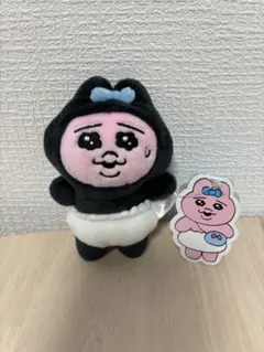 韓国限定 おぱんちゅうさぎ スパイ ポップアップ キーリング