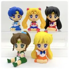 セーラームーン りらこっと 5体セット　ソフビ 内部戦士