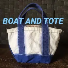 珍品／70s／旧タグ／LLBEAN／ミニ／トート／BLUE／希少／ウェブハンドル