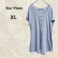 Star Vixen ライトブルー チュニック 春夏 【XL】