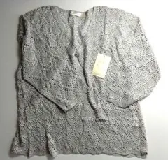 【lufman】 五分袖カーディガン/ライトグレー/タグ付き/新品/