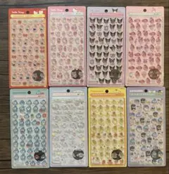 【正規品】ボンボンドロップシールミニ サンリオ　全8種セット　コンプリート