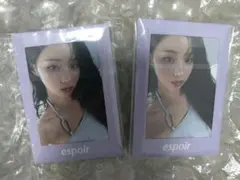 新品 espoir エスポア ウィンター トレカ×2