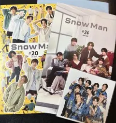 【美品】SnowMan スノーマン 会報　ましかくフォト付き