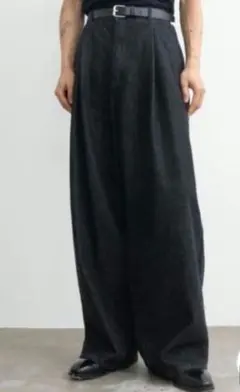 SINSSWide balloon denim ワイドバルーンデニムブラックM