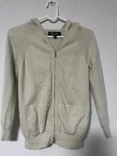 フード付きカーディガン 140cm クリーム色10