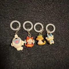 妖怪ウォッチ めじるしアクセサリー クリアマスコット　キーホルダー