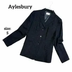 アリスバーリー テーラードジャケット ウール 日本製 オフィス 定番 綺麗め S