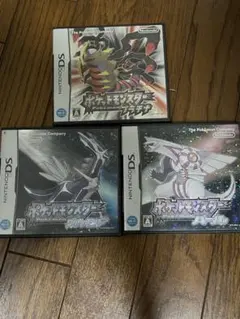 ポケットモンスター DSソフト 3本セット プラチナ ダイヤモンド パール